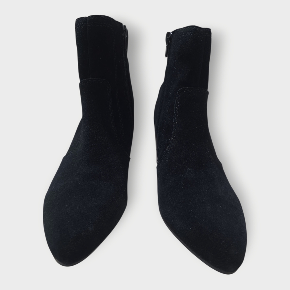 Chelsea & Violet Black Ankle Boots